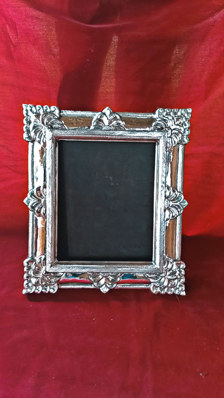 Silver-Plated Bone Photo Frame