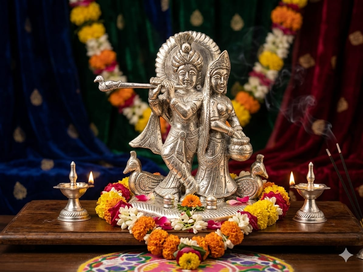 Radha Krishna Divine Pair